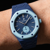 Ocean Blue — Metal Strap — Savonnette