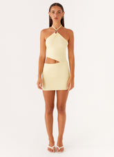 Nika Mini Dress - Yellow