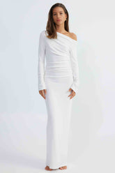ShirtJersey Reya Maxi Dress White
