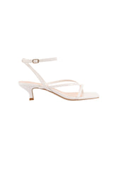ShirtJersey Maeve Kitten Heel Chalk White