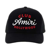 Amiri Club Trucker Hat Black