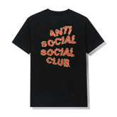 Anti Social Social Club Manic Tee Black Red