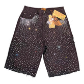 Birth of Royal Child Redial Diamond Shorts Black