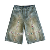 Bravest Sapphire Blue Denim Shorts