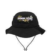 Denim Tears Floral Bucket Hat Black