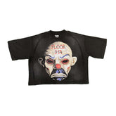 Floor 914 Clown Oversized Boxy Tee Black