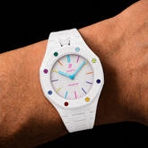 Alpine White — Metal Strap — Lépine