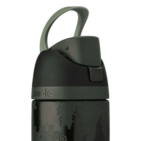 Owala Merry Bright Spruce the Hall 24oz Stainless Steel FreeSip Water Bottle