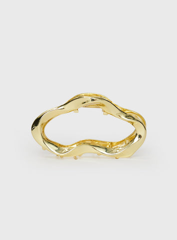 Take It Off Hair Clip Gold
