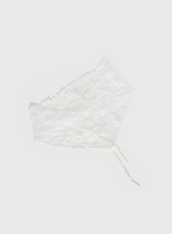 Ex Factor Sheer Head Scarf White