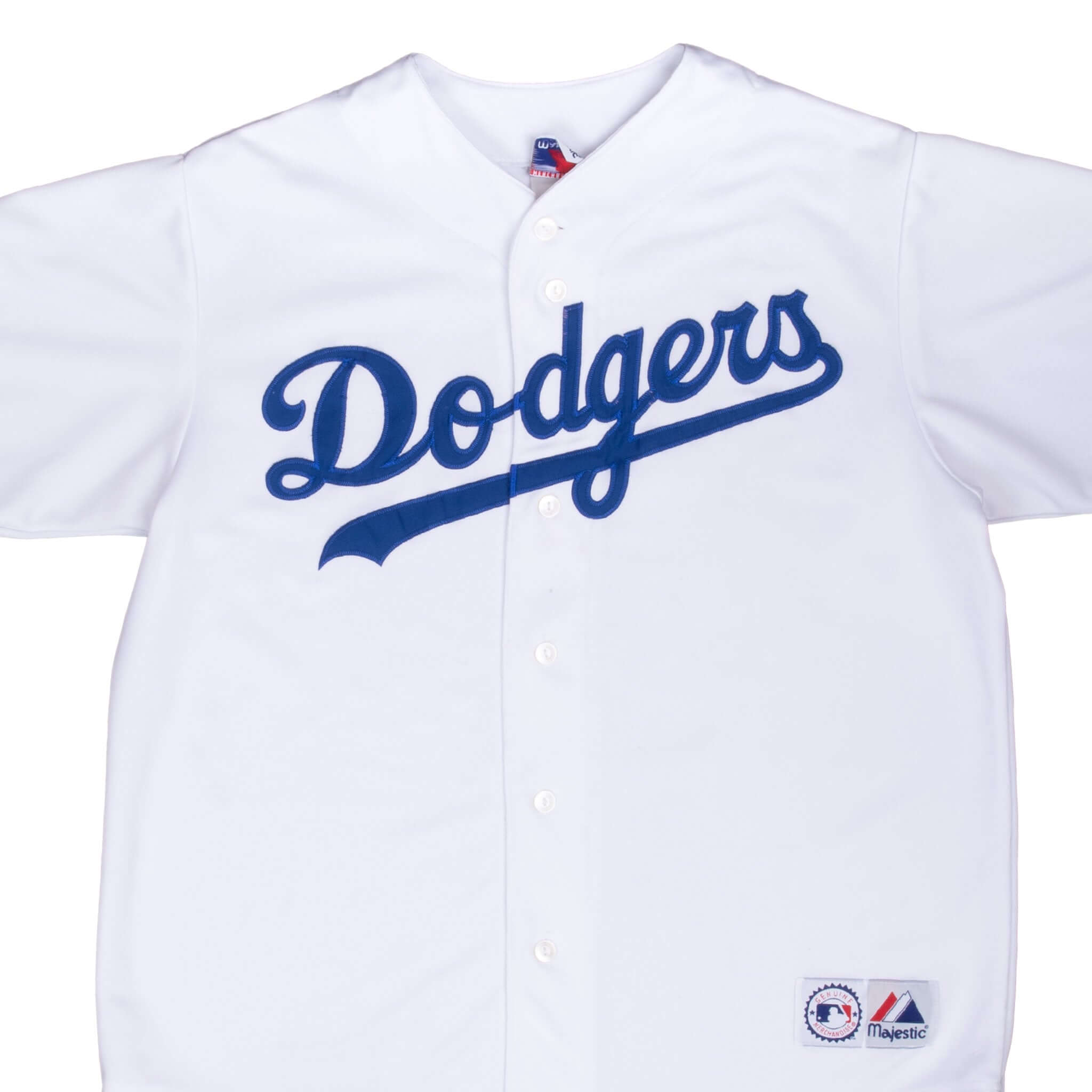 VINTAGE MLB LOS ANGELES DODGERS MAJESTIC JERSEY 2000S XL