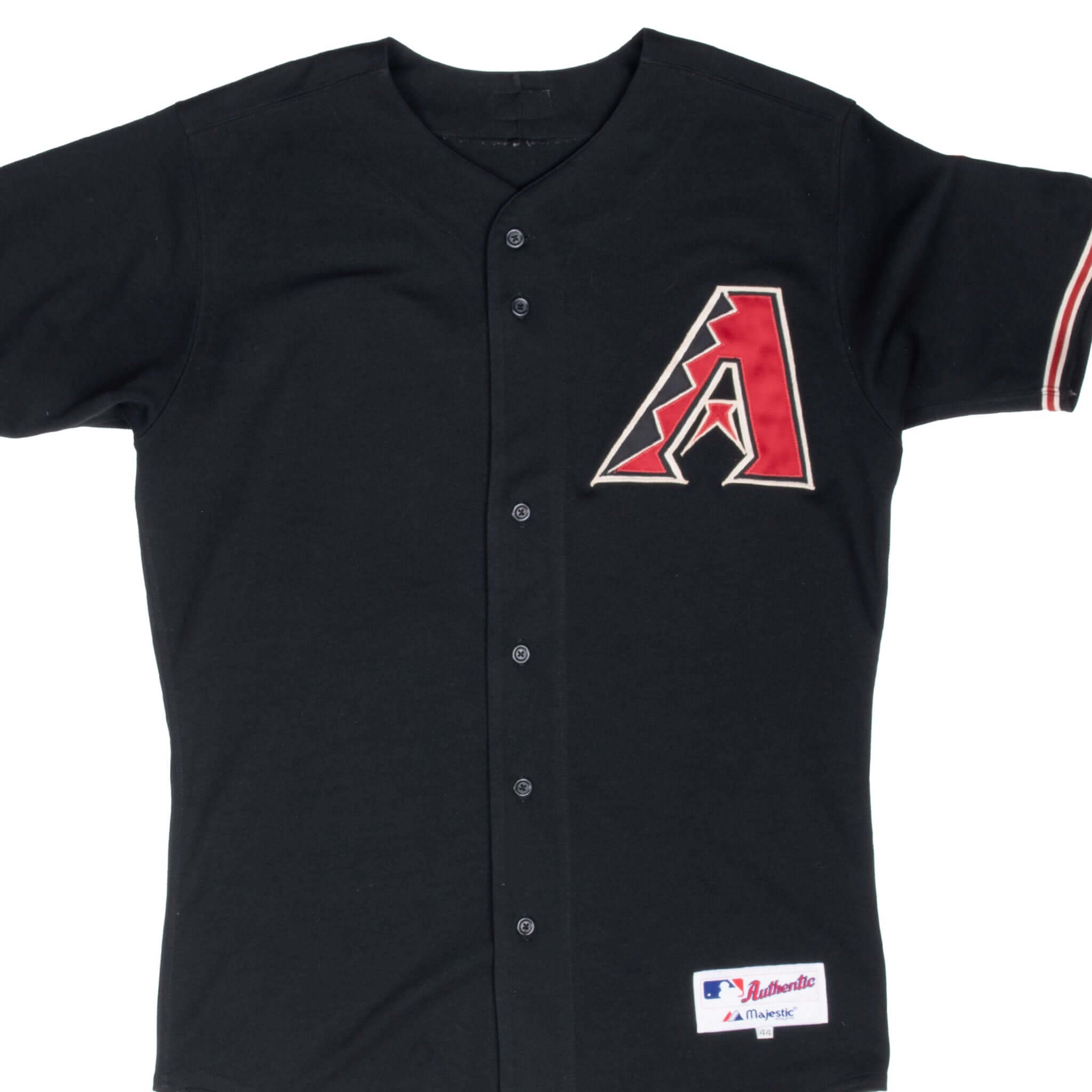 VINTAGE MLB ARIZONA DIAMONDBACKS MAJESTIC JERSEY 1990S SIZE 44 MADE IN USA