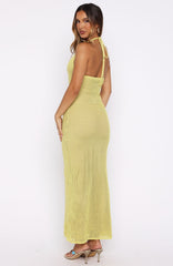 Only You Knit Maxi Dress Citrus