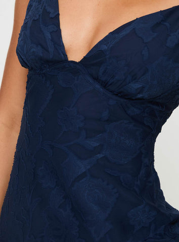 Cyrene Maxi Dress Navy