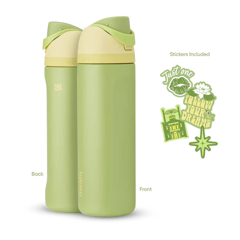 Owala FreeSip Insulated Water Bottle Disney Princess Collection 24 oz- Rapunzel