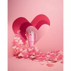 Stanley 30 oz Stainless Steel H2.0 Flowstate Quencher Tumbler - Valentine's Day