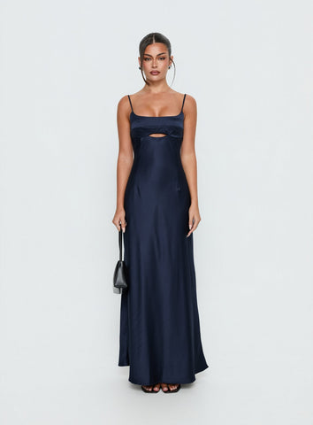 Powell Maxi Dress Navy