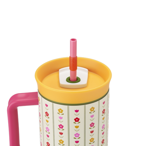 Owala 40oz Tumbler  Flower Crown