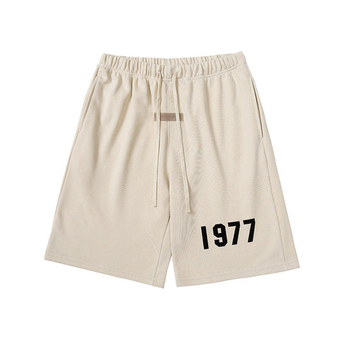 1977 T-Shirt / Shorts / Set - Beige