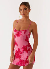 Alivia Micro Mini Dress - Pink