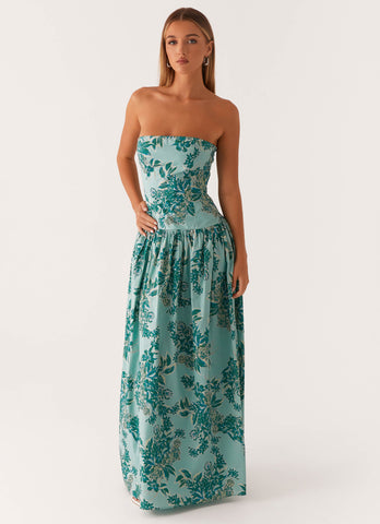 Andorra Maxi Dress - Cloud Nine Floral