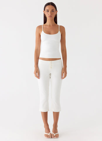 Andrea Pants - White