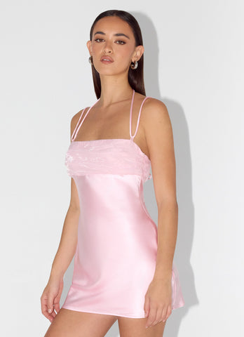 Belize Mini Dress - Pink