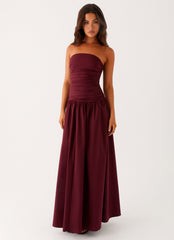 Carmel Maxi Dress - Mulberry
