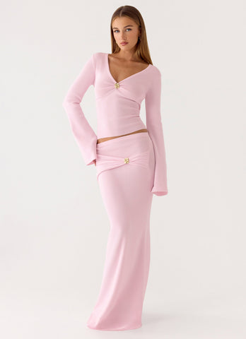 Colipso Long Sleeve Top - Pink