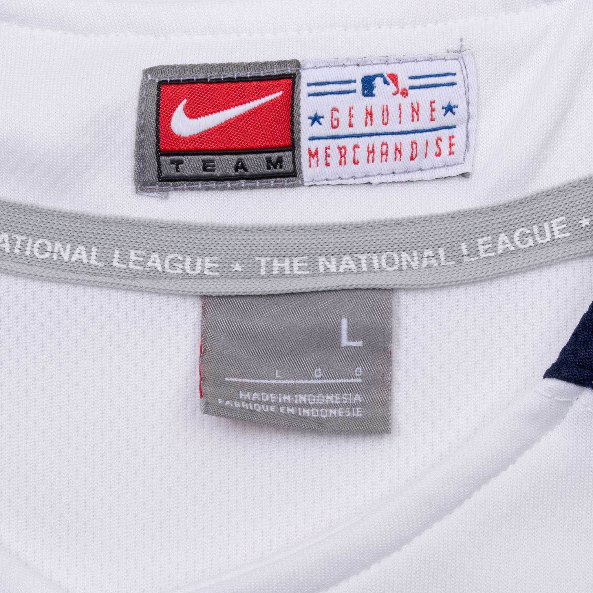 VINTAGE MLB SAN DIEGO PADRES WHITE NIKE JERSEY 2000S SIZE LARGE