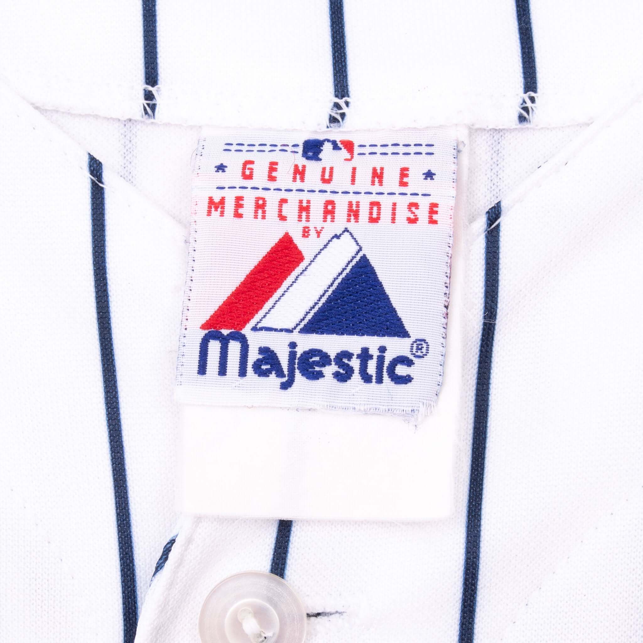 VINTAGE MLB NEW YORK YANKEES RODRIGUEZ #13 MAJESTIC JERSEY 2000S MEDIUM MADE USA