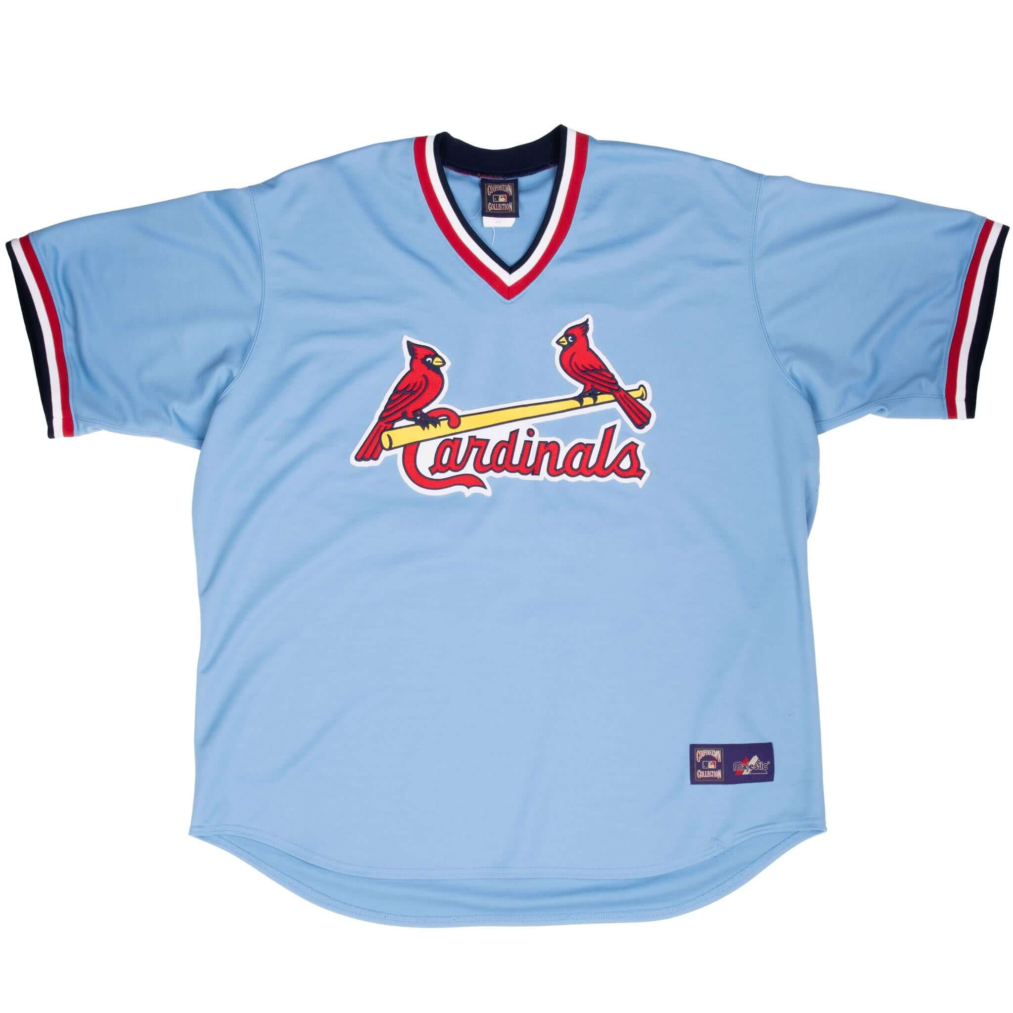 VINTAGE MLB ST LOUIS CARDINALS MAJESTIC COPPERSTOWN COLLECTION JERSEY 1990S 3XL