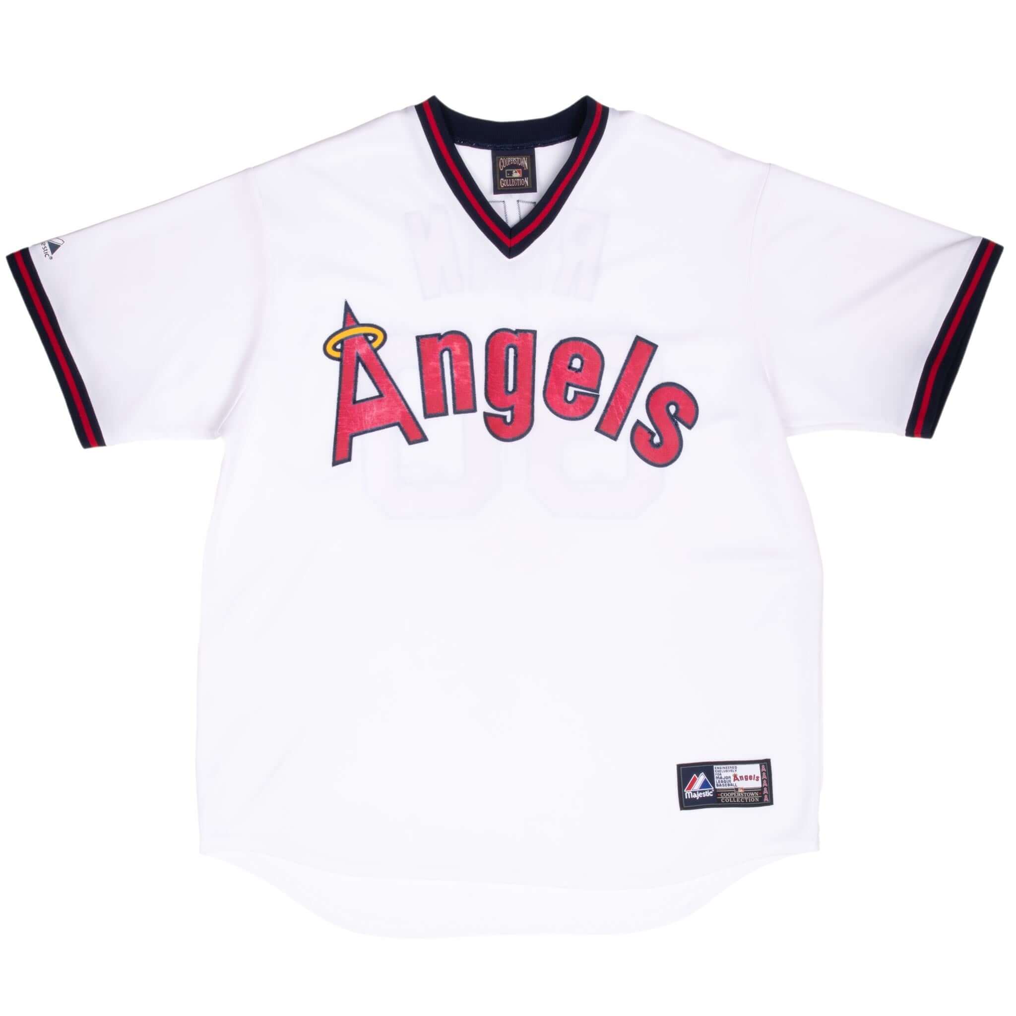 VINTAGE MLB CALIFORNIA ANGELS RYAN #30 COPPERSTOWN COLLECTION JERSEY 2000S 2XL