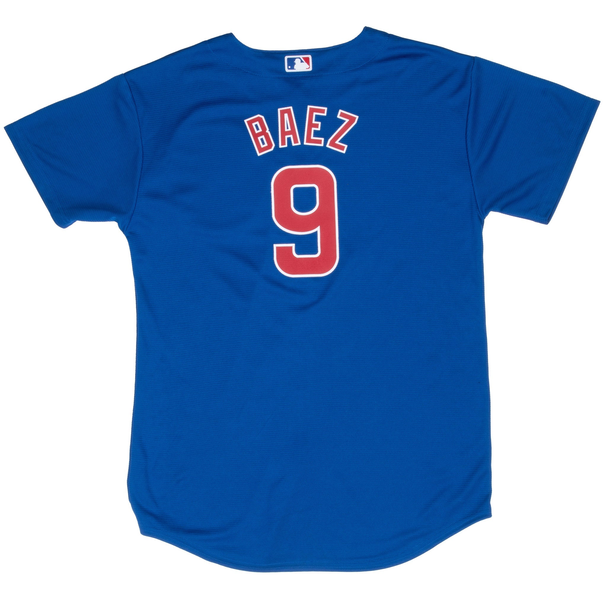 VINTAGE MLB CHICAGO CUBS BAEZ #9 MAJESTIC JERSEY 2000S SIZE XL YOUTH DEADSTOCK