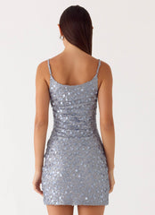 Danali Mini Dress - Silver