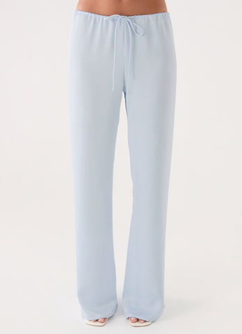Deacon Low Rise Pants - Blue