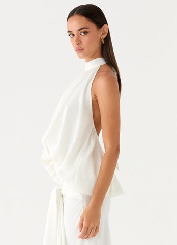 Eirlys Top - White