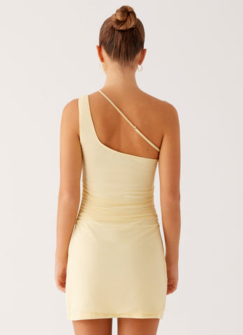 Elane Mini Dress - Yellow