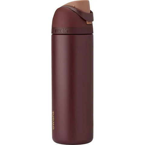 Owala 24 oz. FreeSip Stainless Steel Water Bottle - Merry and Bright Collection - Cinnamon