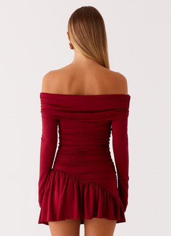 Grazia Mini Dress - Red