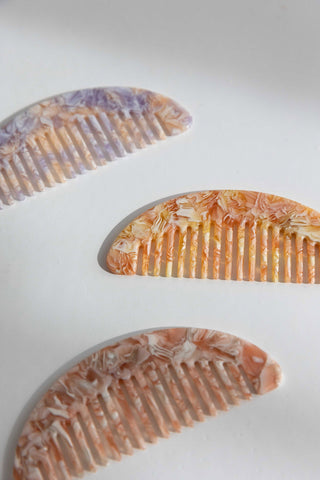 Willow Polished Comb Purple