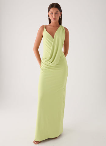 Isamaya Maxi Dress - Lime