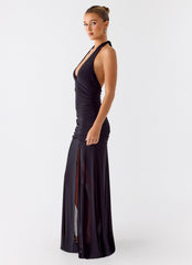 Island Muse Maxi Dress - Black