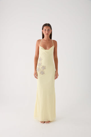 Joella Maxi Dress - Yellow