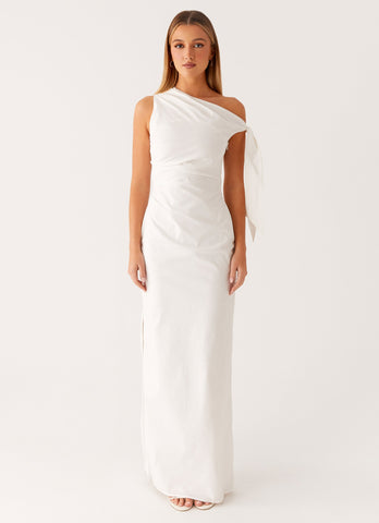 Marella Maxi Dress - Ivory