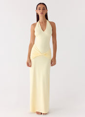 Maribelle Maxi Dress - Lemon