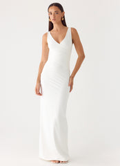 Nerine Maxi Dress - White