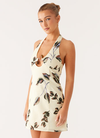 Noa Mini Dress - Buttercream Bliss