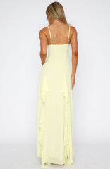 Summer Solstice Maxi Dress Lemon