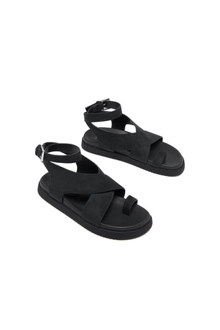 ShirtJersey Redeem Sandals Black